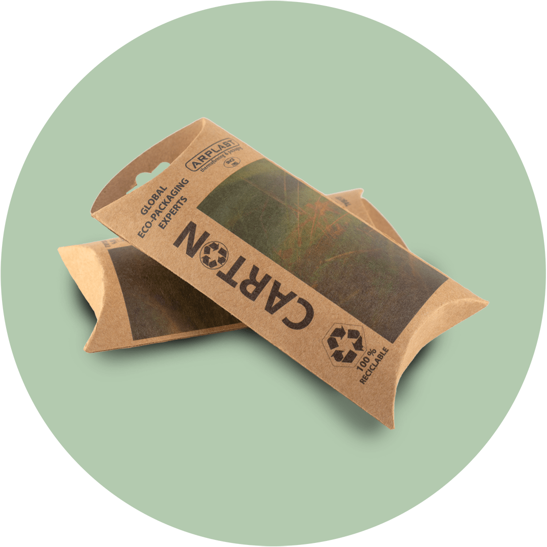 Packaging biodegradable y compostable
