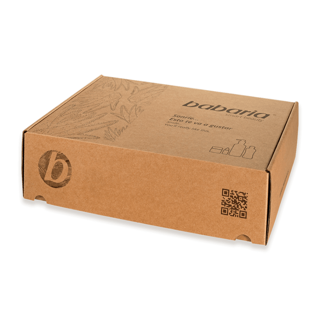 Caja plegable automontable cartón 100% personalizada con impresión