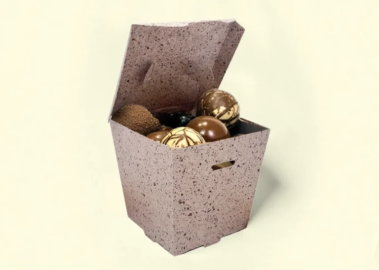 caja carton cascarilla cacao biodegradable